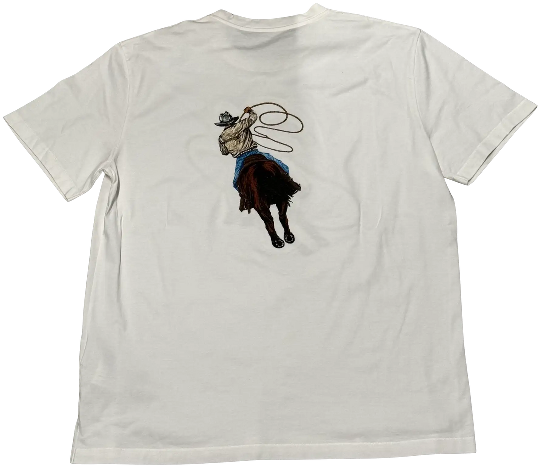 Louis Vuitton 'Cowboy Lasso' Embroidered Tee