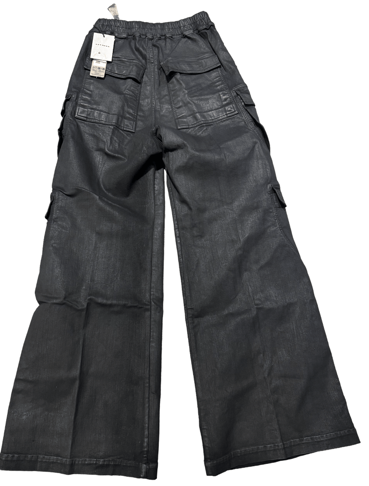 Rick Owens DRKSHDW Jumbo Belas Cargo Trousers 'Black/Wax'