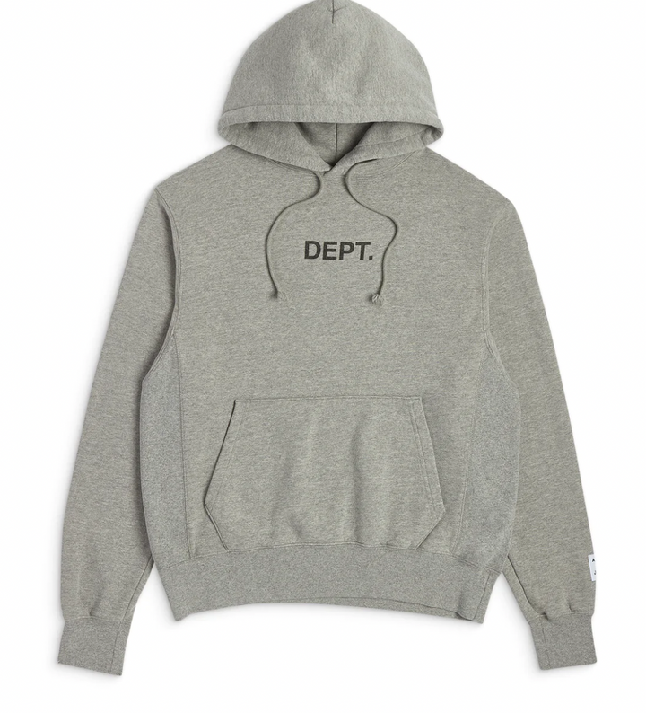 Gallery Dept 'Dept Logo' Grey Hoodie