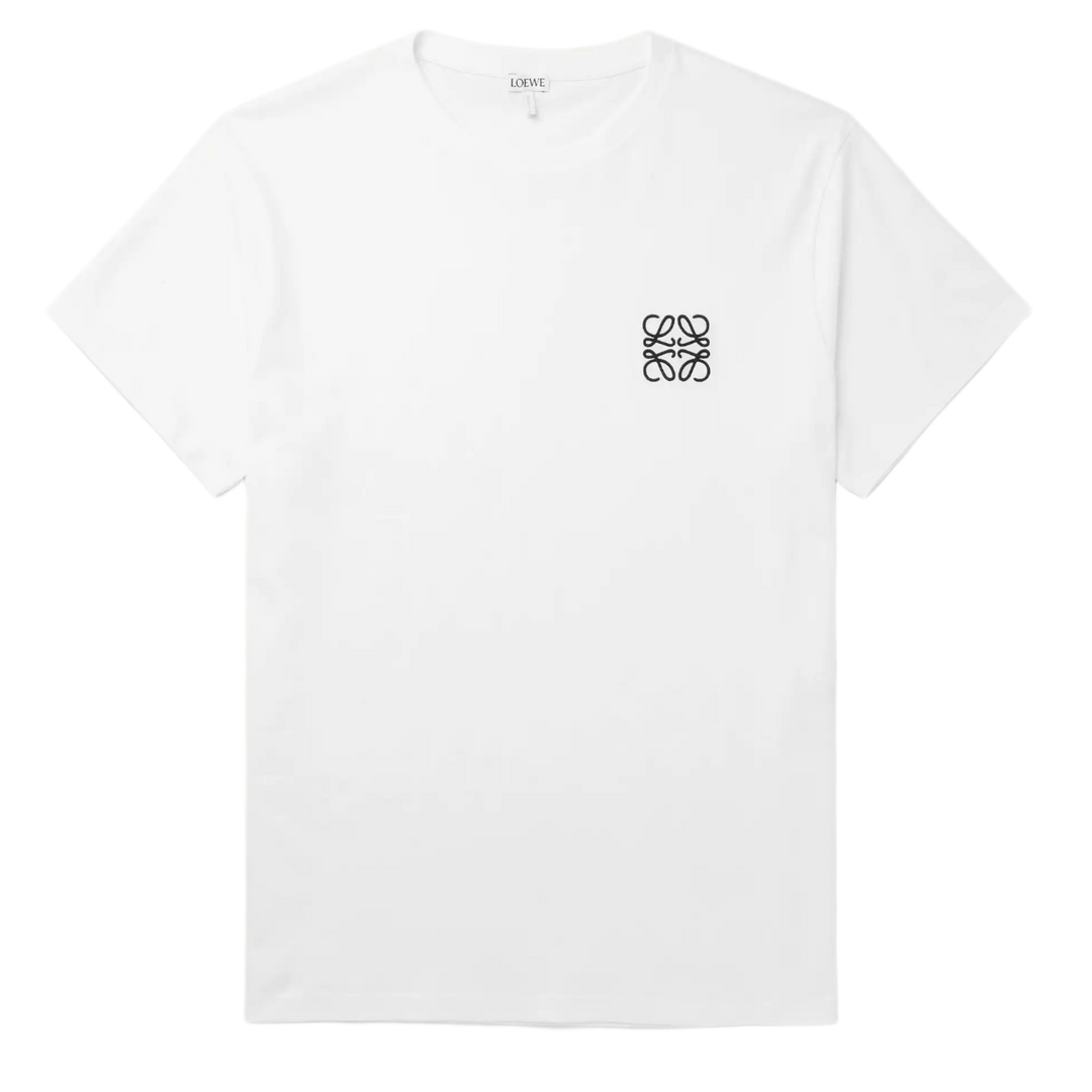 Loewe 'Embroidered Logo' White Tee