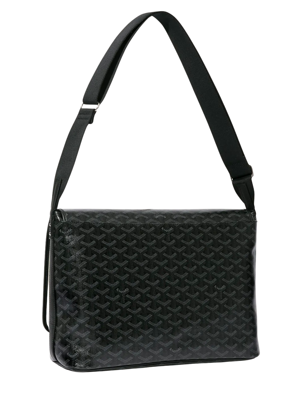 Goyard 'Jet Black' Capetien MM Messenger Bag