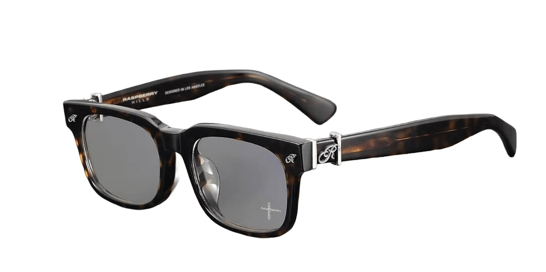 Gold+Vintage Gallery Raspberry Hills 'Arguello Frames' Marble Glasses