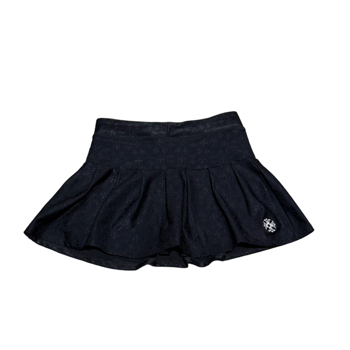 Chrome Hearts 'Plus Cross Monogram' Tennis Mini Skirt