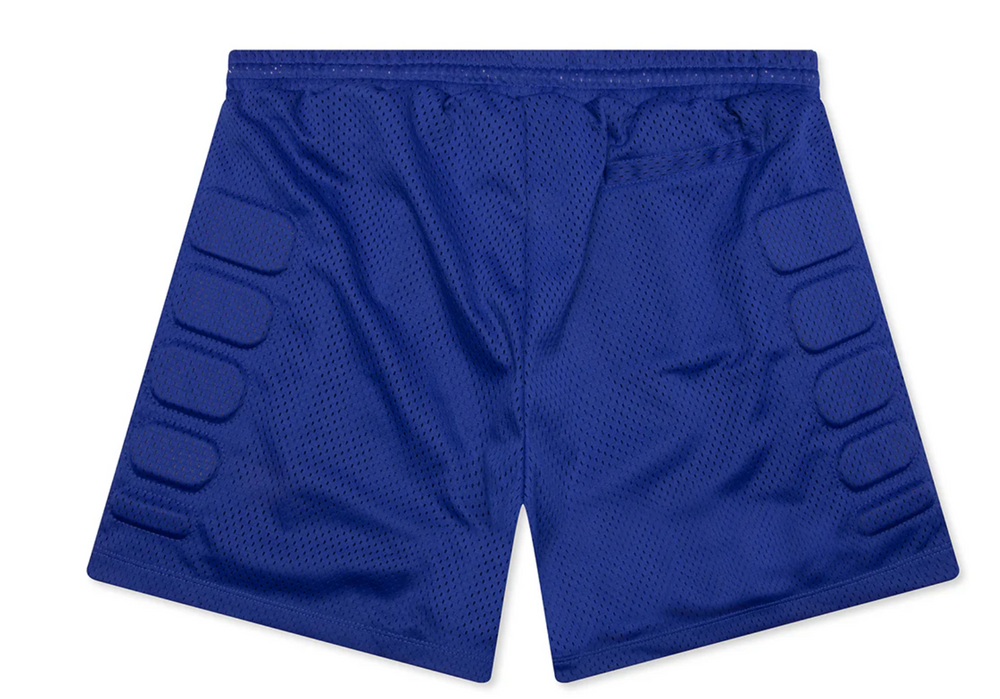 Satoshi Nakamoto 'Moto' Blue Mesh Shorts