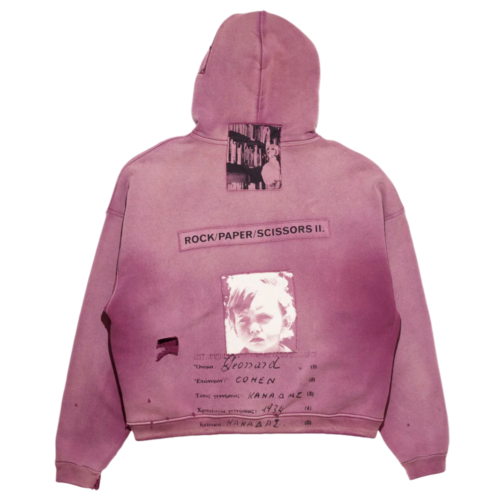 Enfants Riches Deprimes 'Vintage Red' R/P/S ASML Zip Hoodie