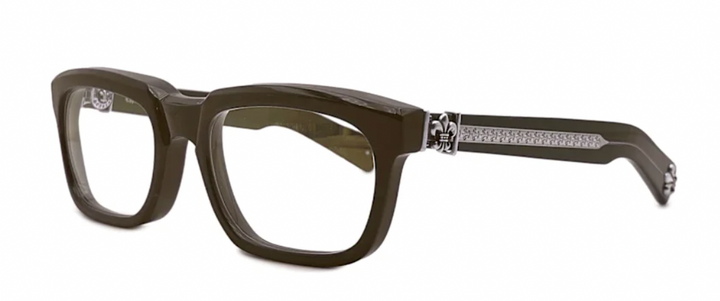 Chrome Hearts 'See You In Tea' Brown Glasses