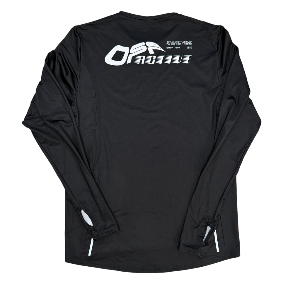 Off-White 'Active' Black Longsleeve
