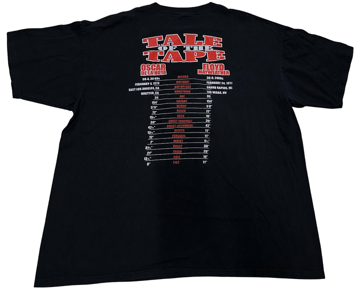 Oscar De La Hoya vs. Mayweather Vintage Tee