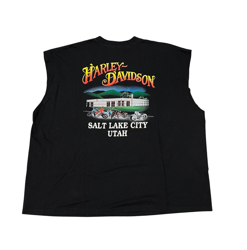 Harley Davidson '1993 SLC Rock n Roll' Vintage Cutoff