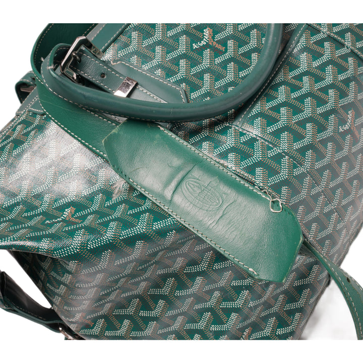 Goyard 'Green' Bowling 45 Duffle Bag