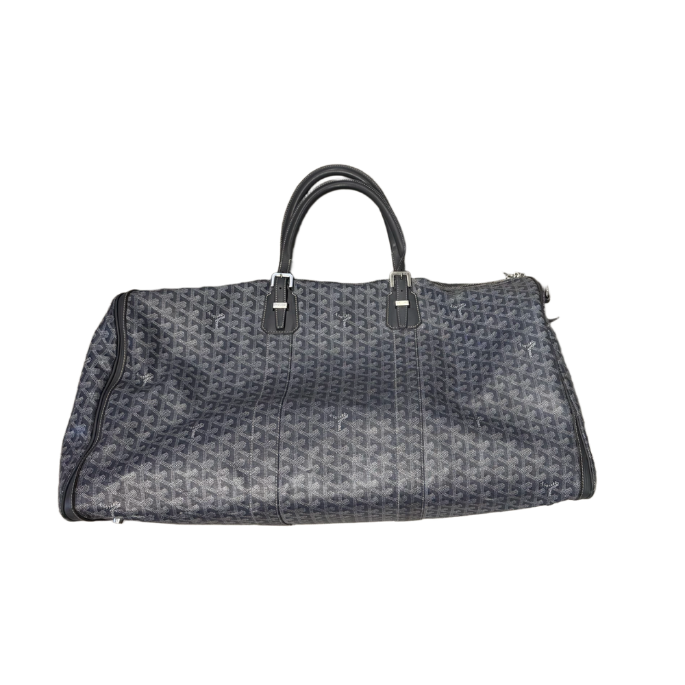 Goyard 'Boston 60' Grey Duffle Bag