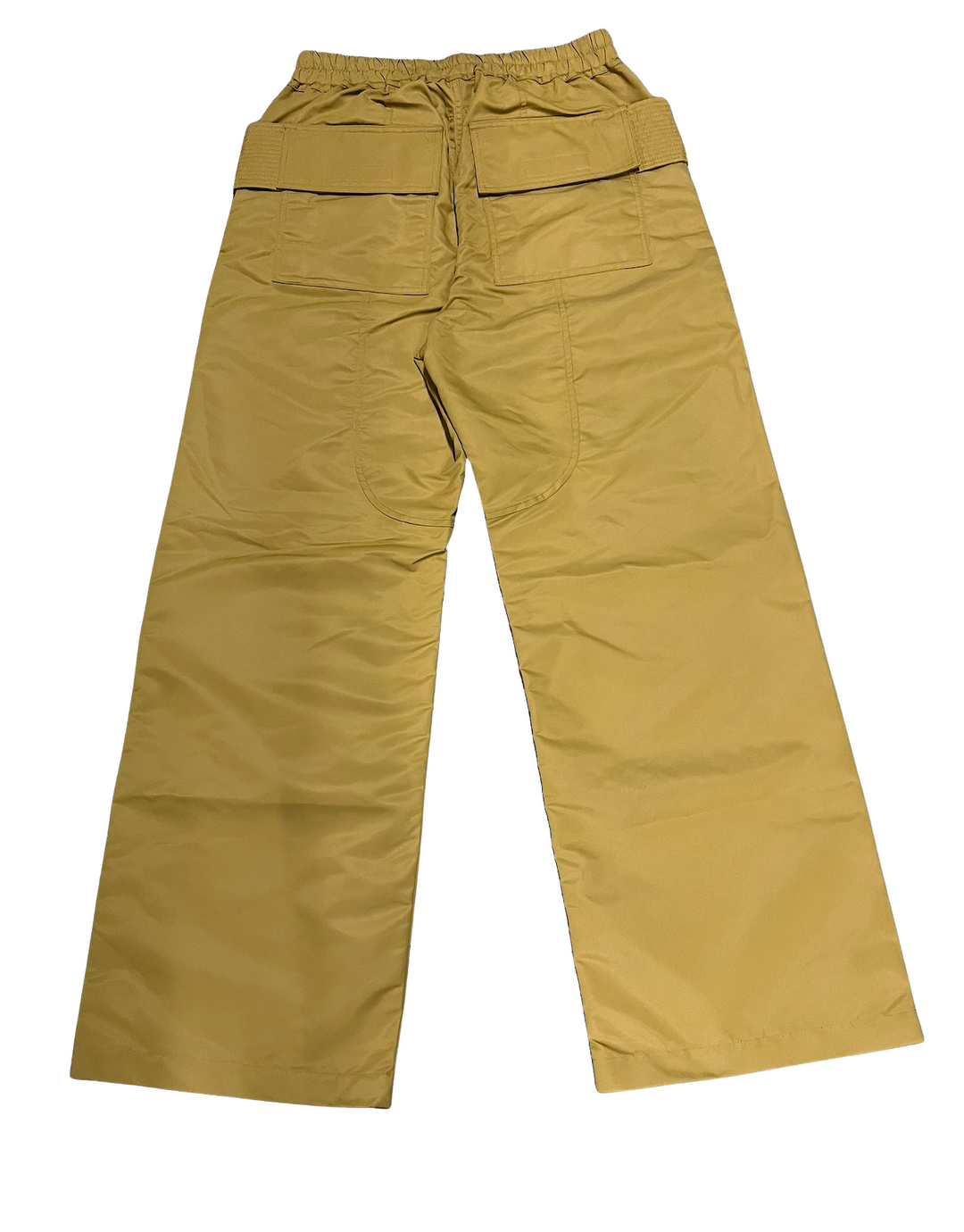 Rick Owens 'Mustard' Wide-Leg Cargo Pants