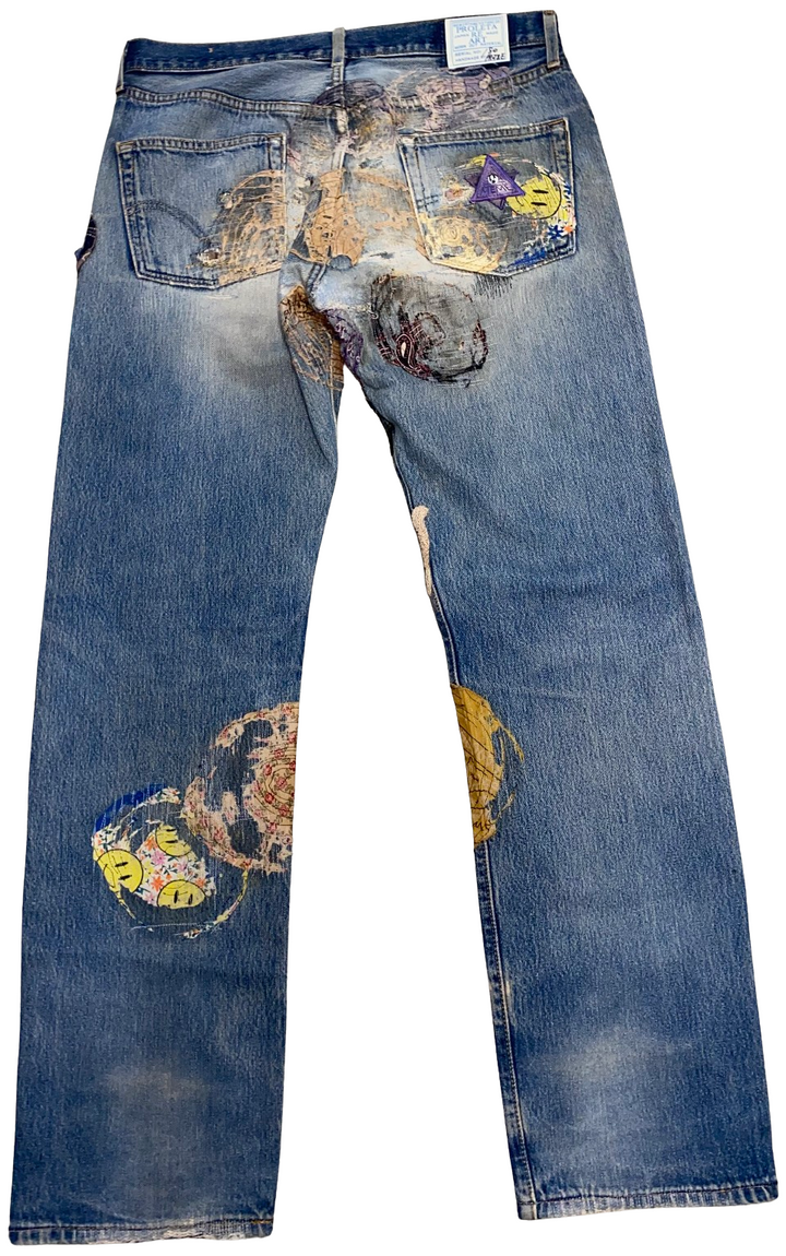 PROLETA RE ART 'Simpson Patchwork' Jeans