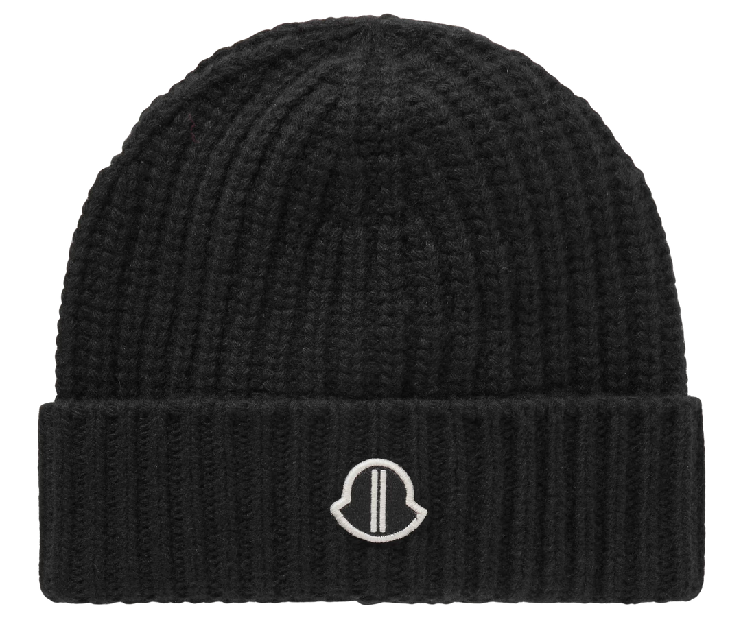 Rick Owens DRKSHDW x Moncler 'Black' Knit Beanie