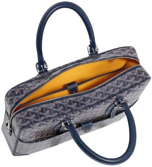 Goyard 'Navy' Ambassade MM Document Case