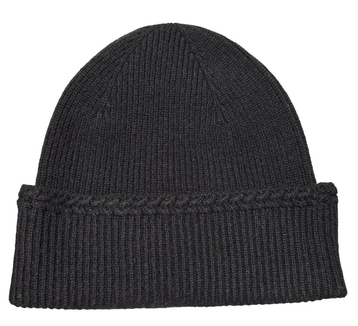 Chanel 25B Black/Light Pink CC Beanie