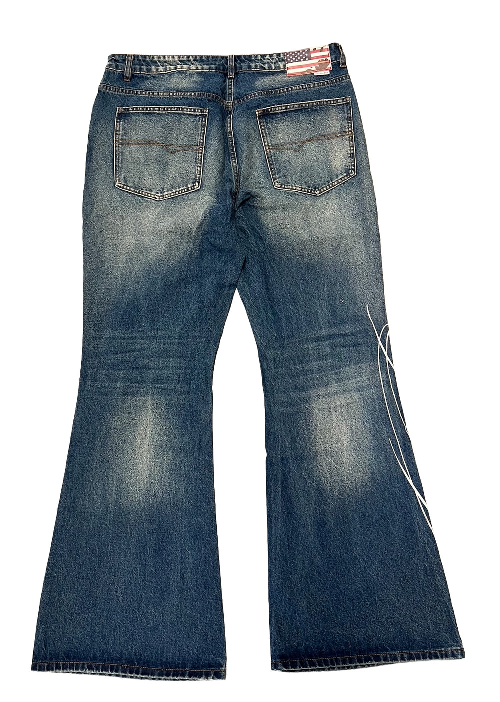 Gold+Vintage Gallery Raspberry Hils 'Miley Cyrus' Jeans