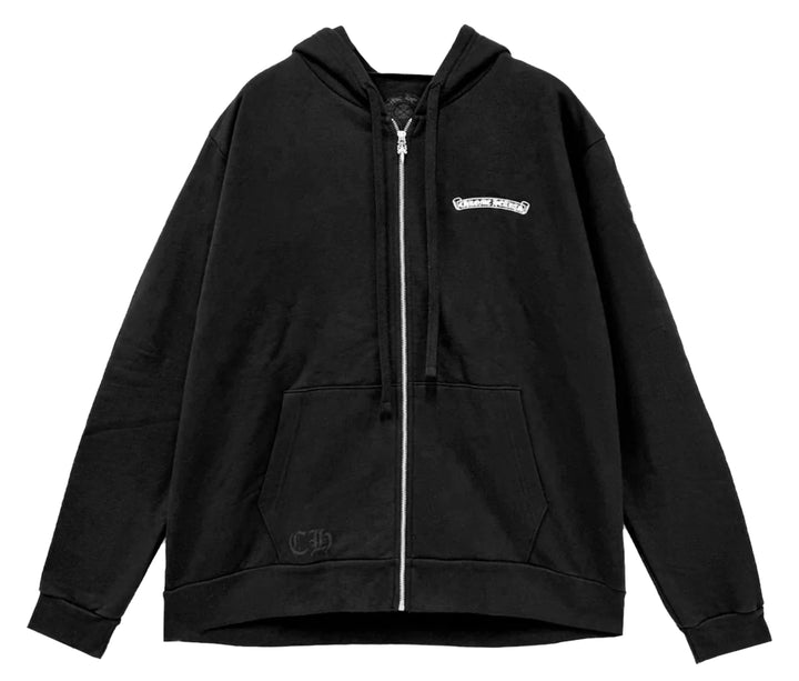 Chrome Hearts 'NYC' Black Zip-Up