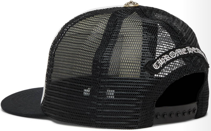 Chrome Hearts Matty Boy 'Chomper Hollywood' White Trucker Hat