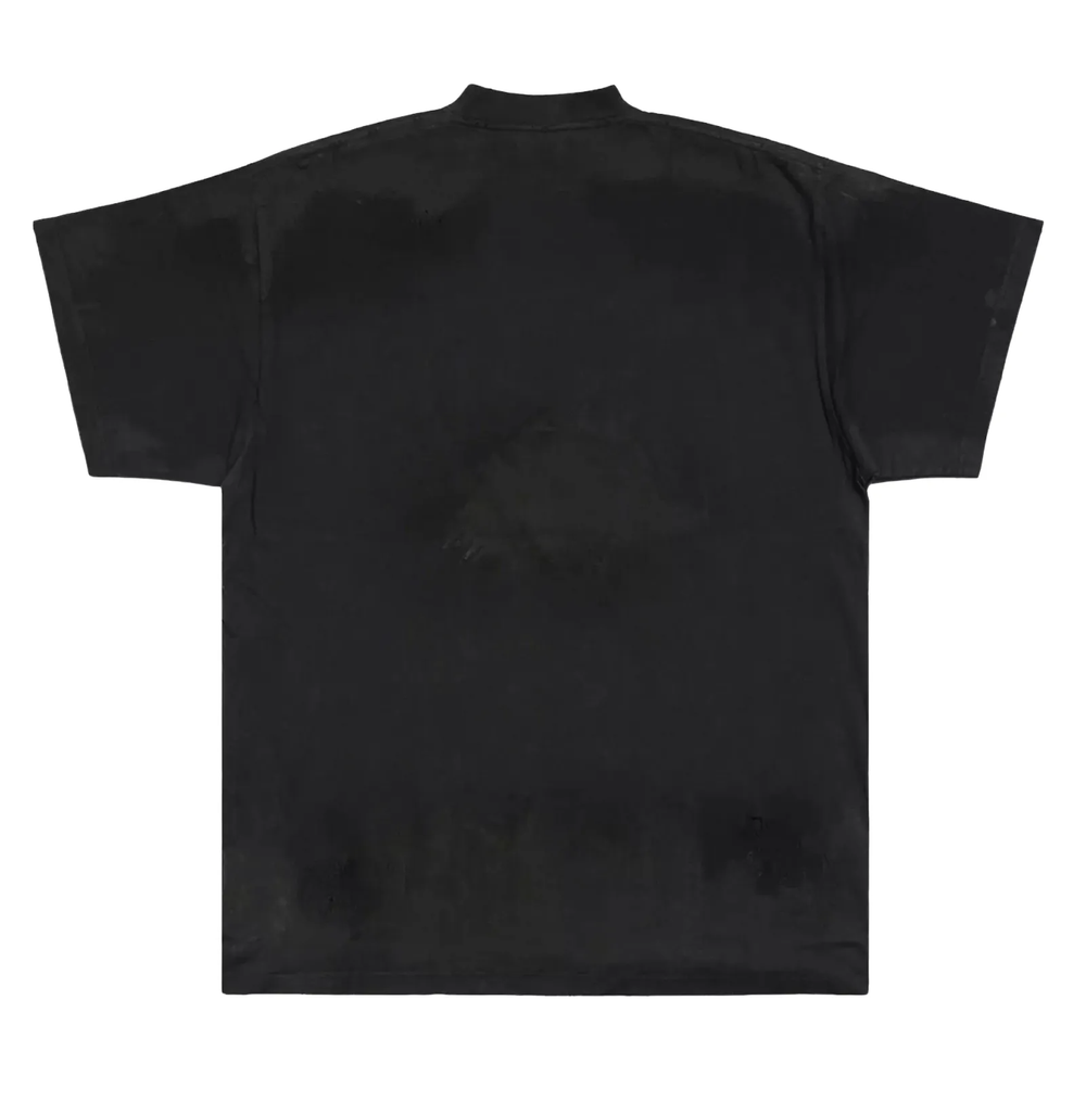 Balenciaga 'Skater' Black Tee