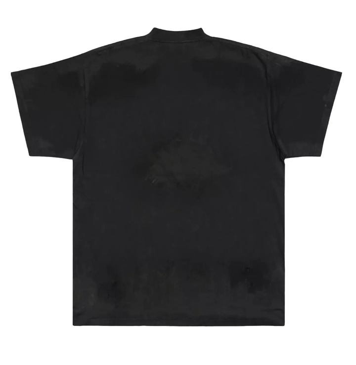 Balenciaga 'Skater' Black Tee