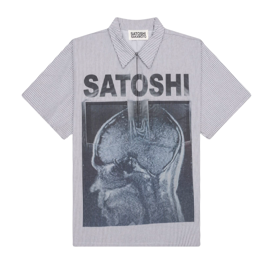 Satoshi Nakamoto 'A Lot On My Mind' Workshirt