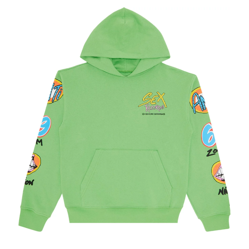 Chrome Hearts Matty Boy 'Green' Sex Records Hoodie
