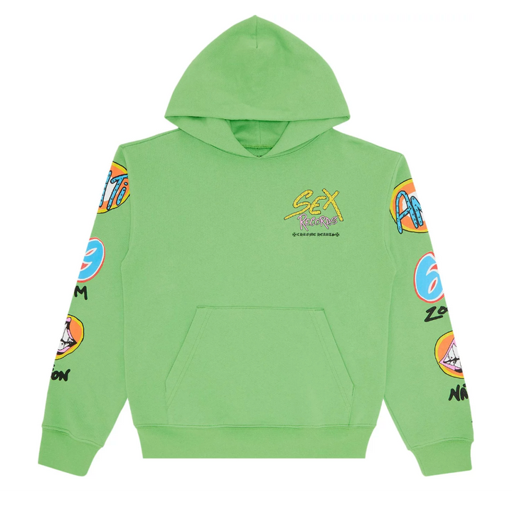Chrome Hearts Matty Boy 'Green' Sex Records Hoodie