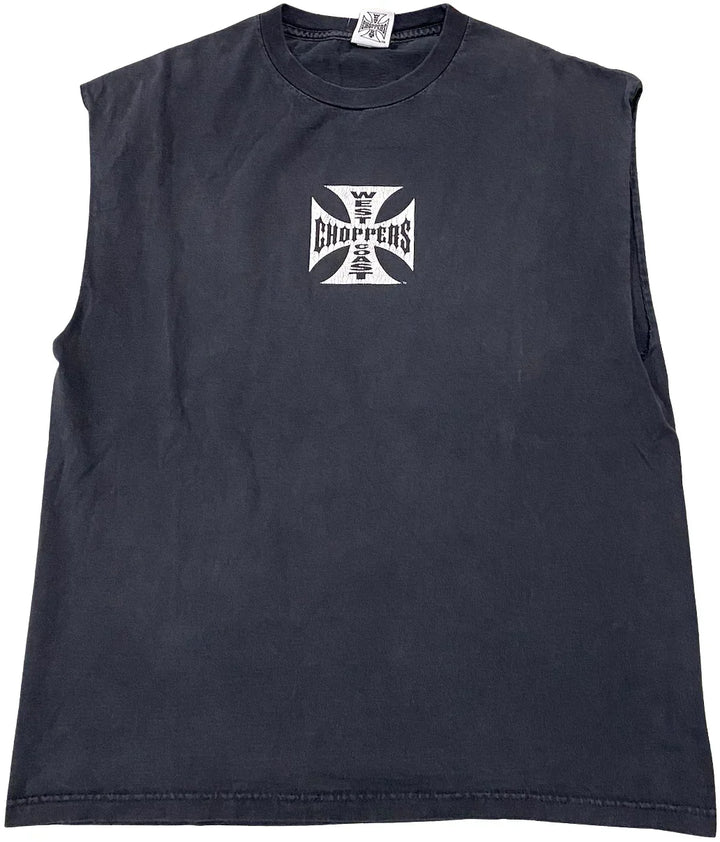West Coast Choppers 'Black' Cut Vintage Off Tee