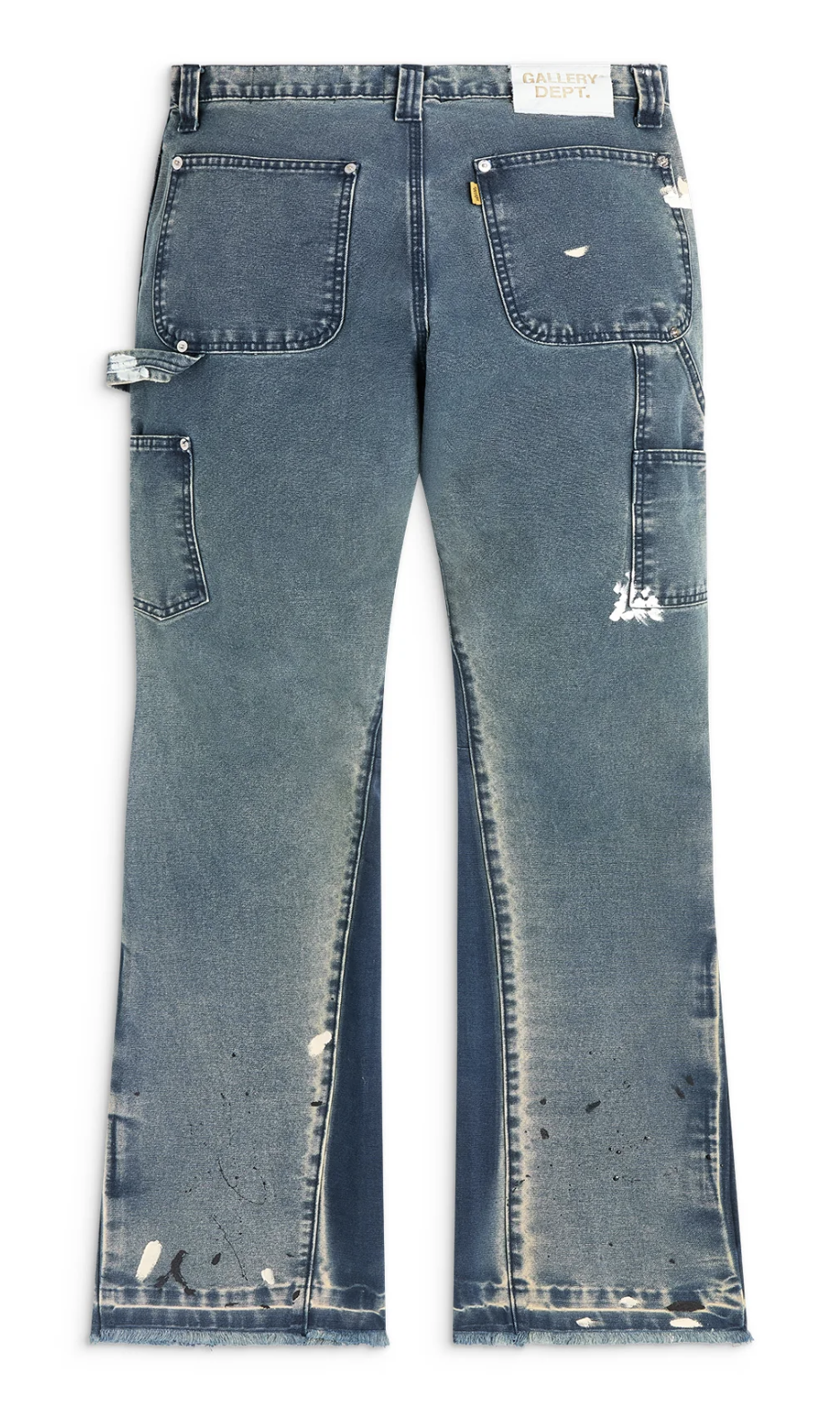 Gallery Dept 'LA Flare' Navy Carpenter Pants