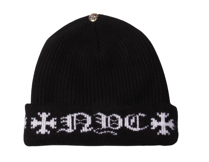 Chrome Hearts 'Big Daddy' Black NYC Cashmere Beanie