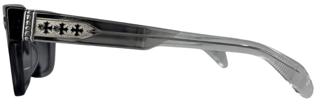 Chrome Hearts 'Dick Fitzener' Black Transparent Sunglasses