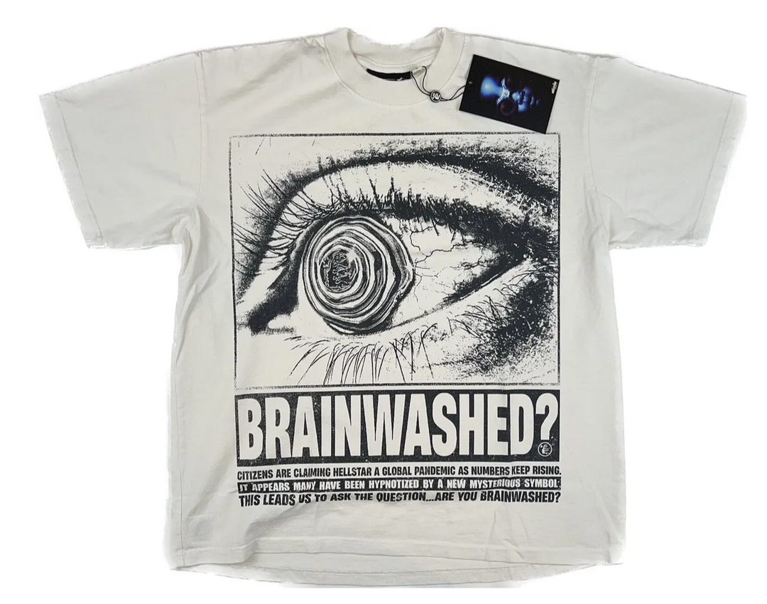 Hellstar 'Eyeball' White Tee