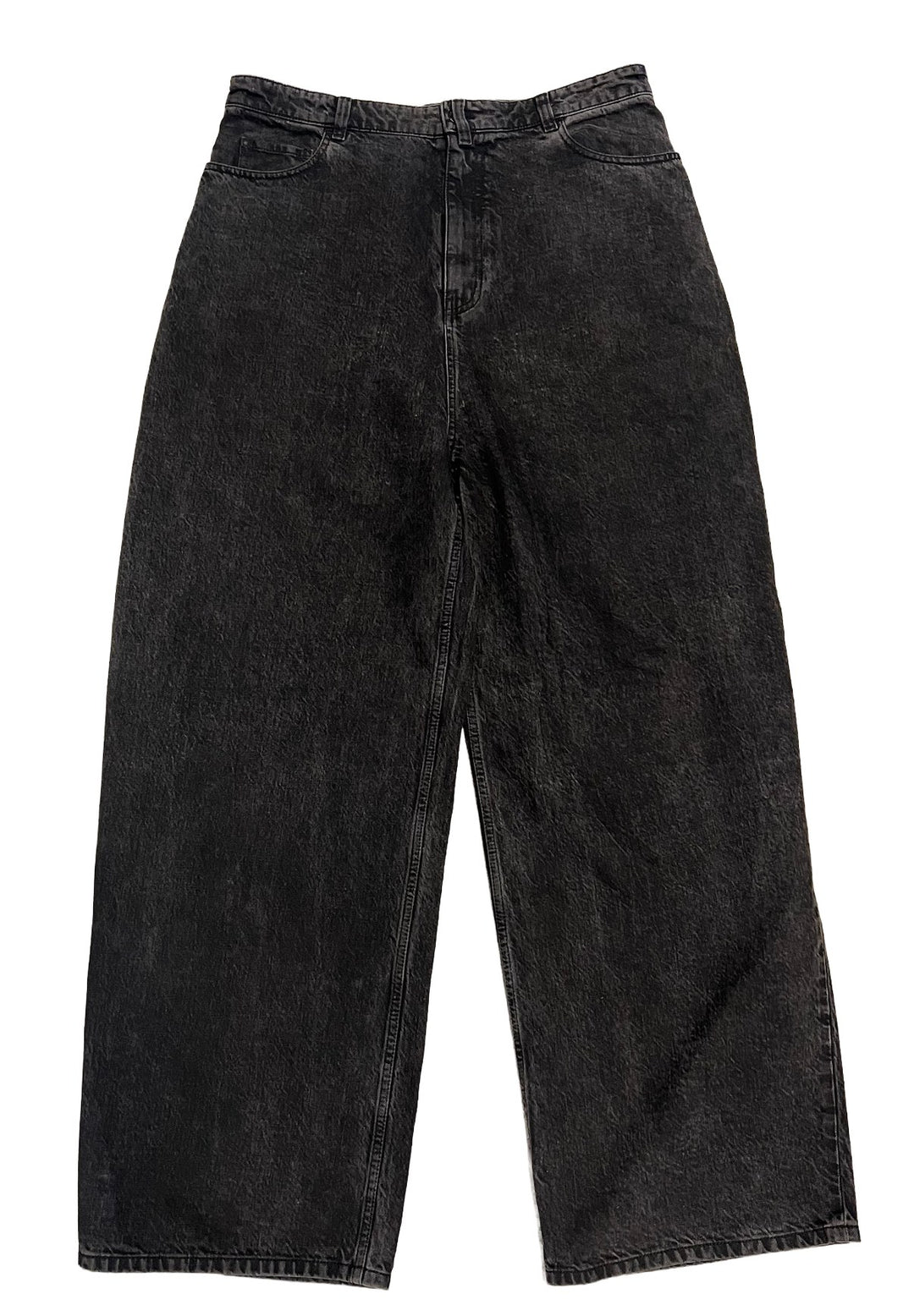 Balenciaga 'Washed Black' Baggy Jeans