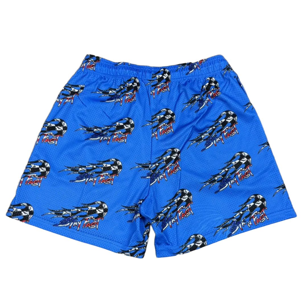 Matty Boy Eric Emmanuel 'Stay Fast Blue' Mesh Shorts