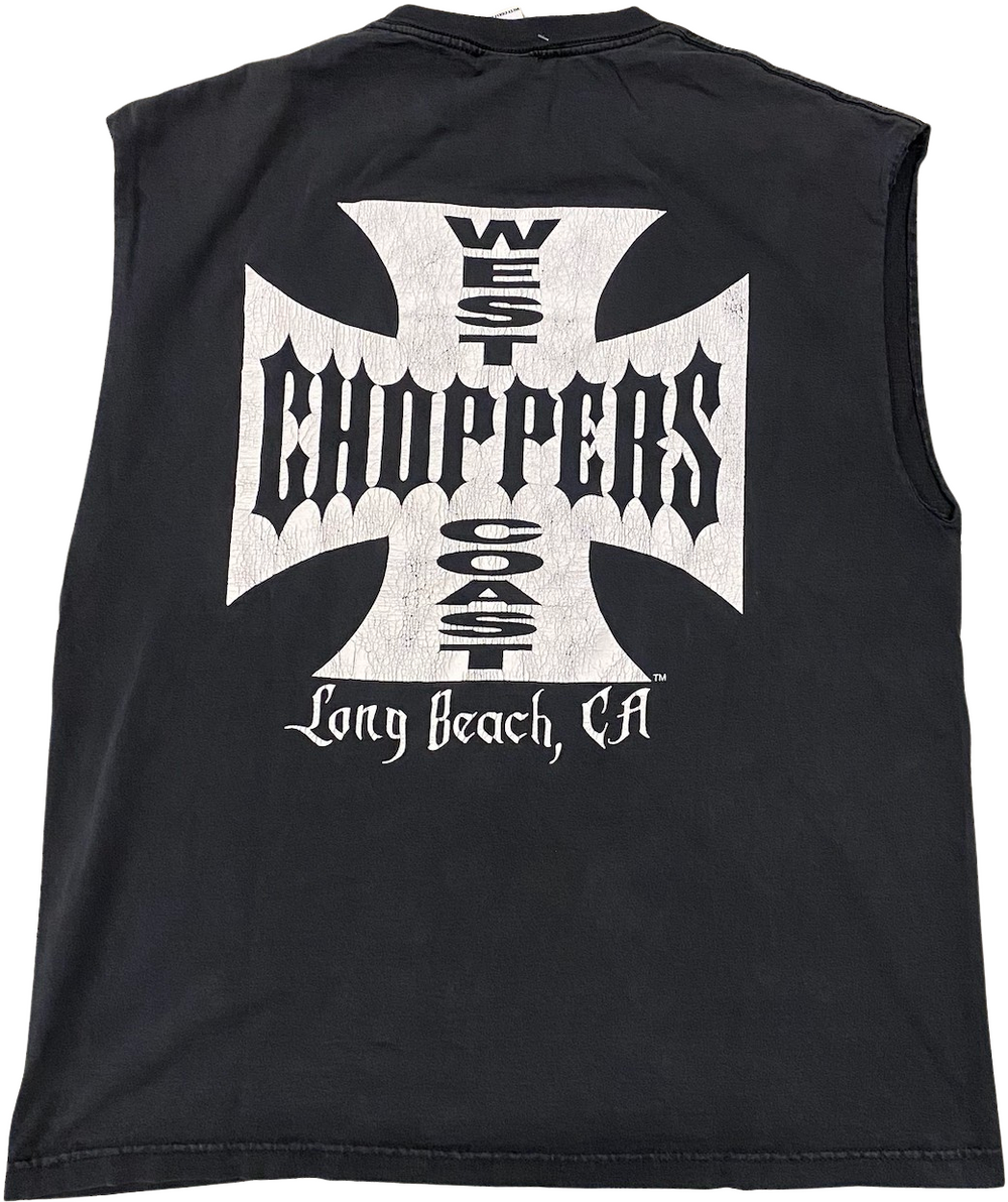 West Coast Choppers 'Black' Cut Vintage Off Tee