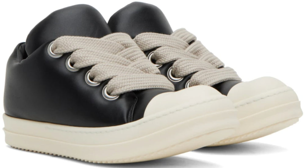 Rick Owens 'Black Padded' Jumbo Low Sneaker