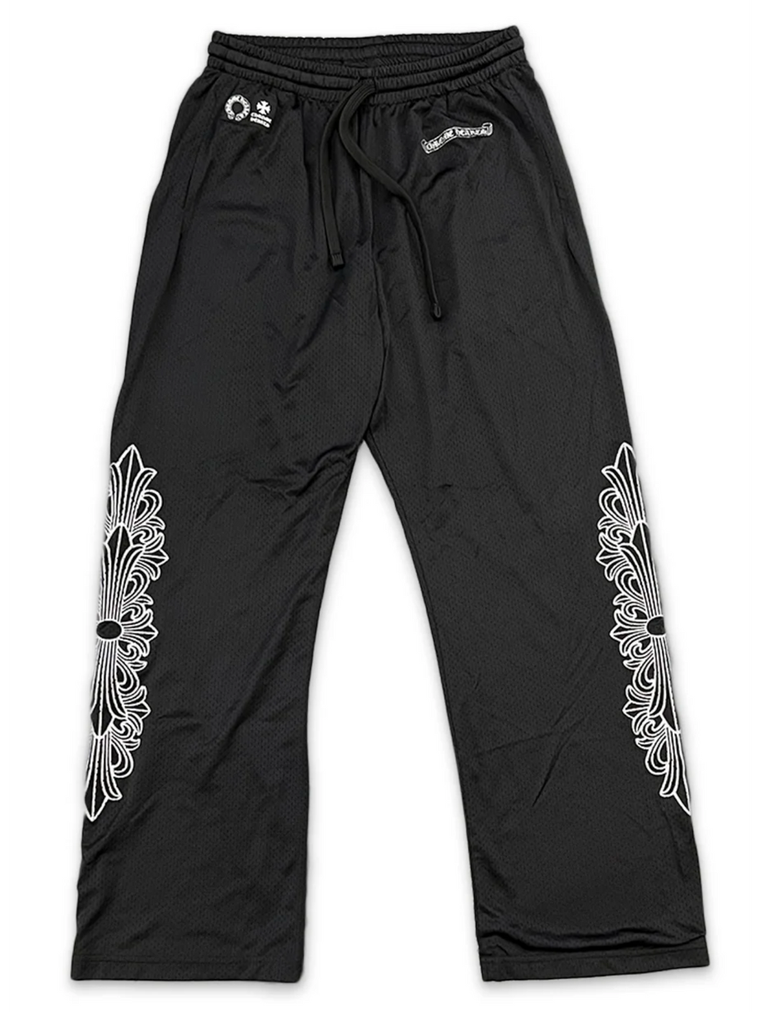 Chrome Hearts 'Black Mesh' Warm Up Pants