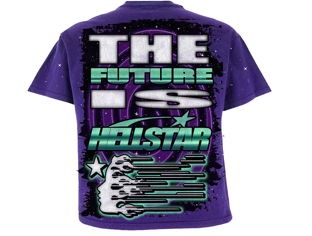 Hellstar 'Goggles' Purple Tee