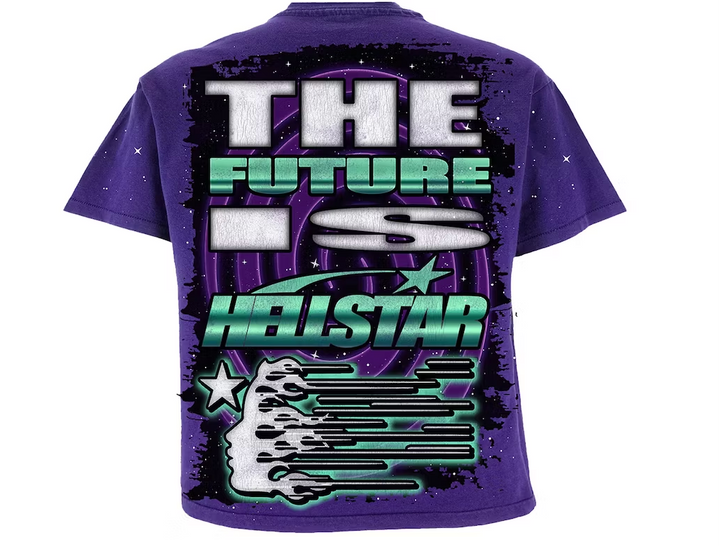 Hellstar 'Goggles' Purple Tee