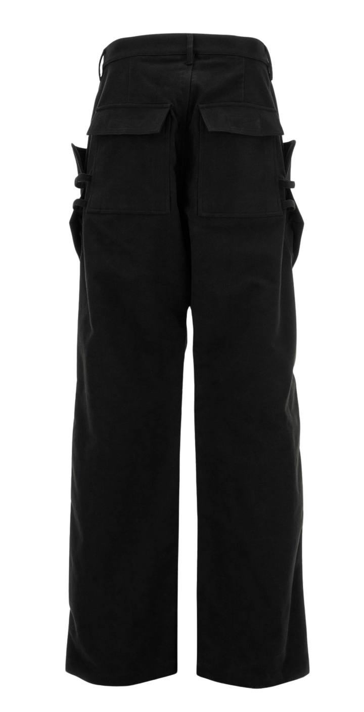 Rick Owens 'Stefan Cargo' Black Pants