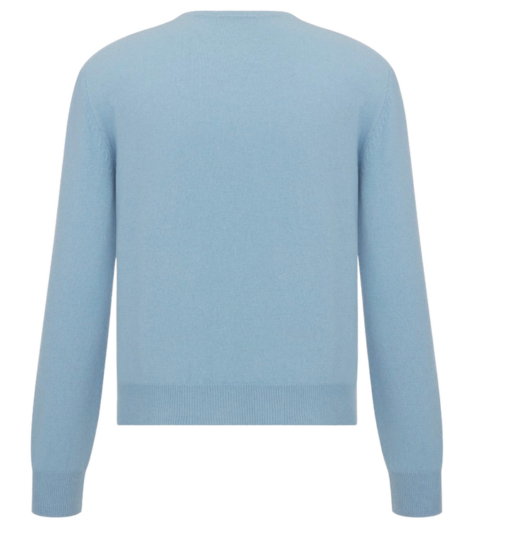 Dior 'Blue' CD Interlaced Cardigan