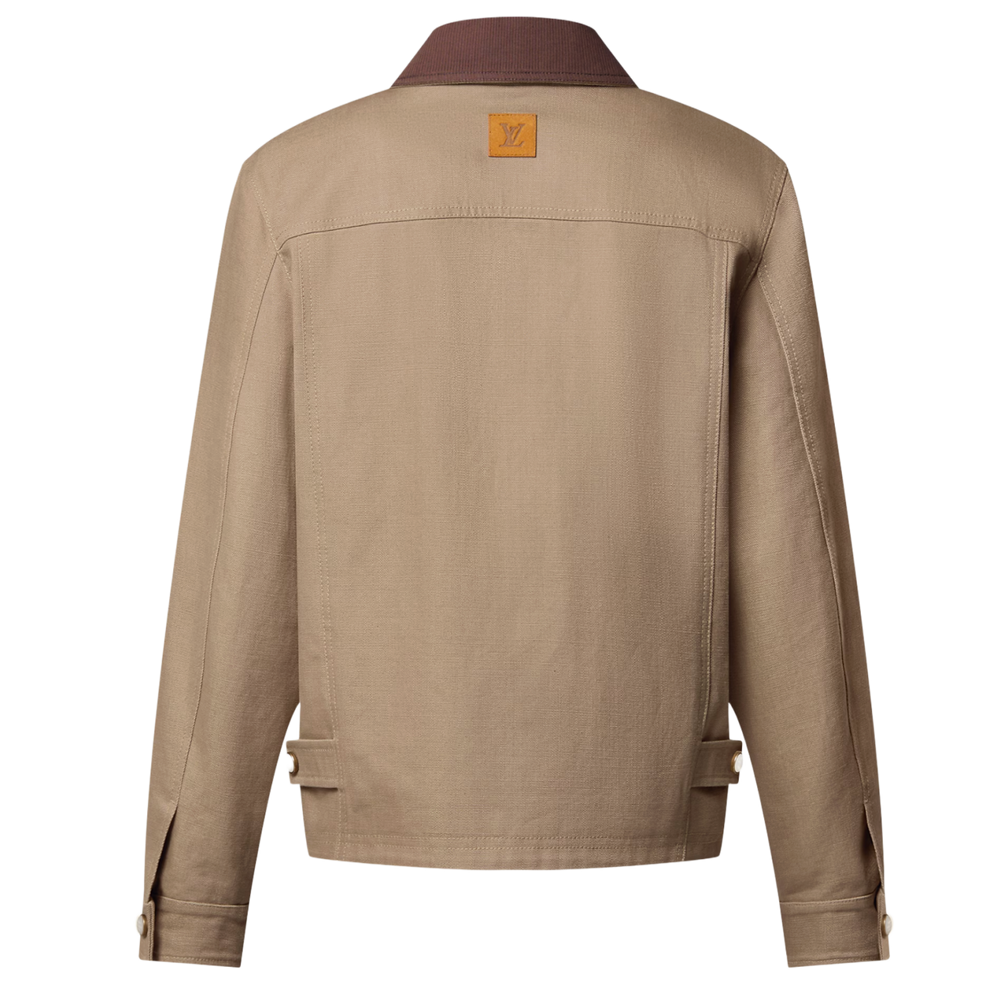 Louis Vuitton 'Tan Canvas' Work Jacket