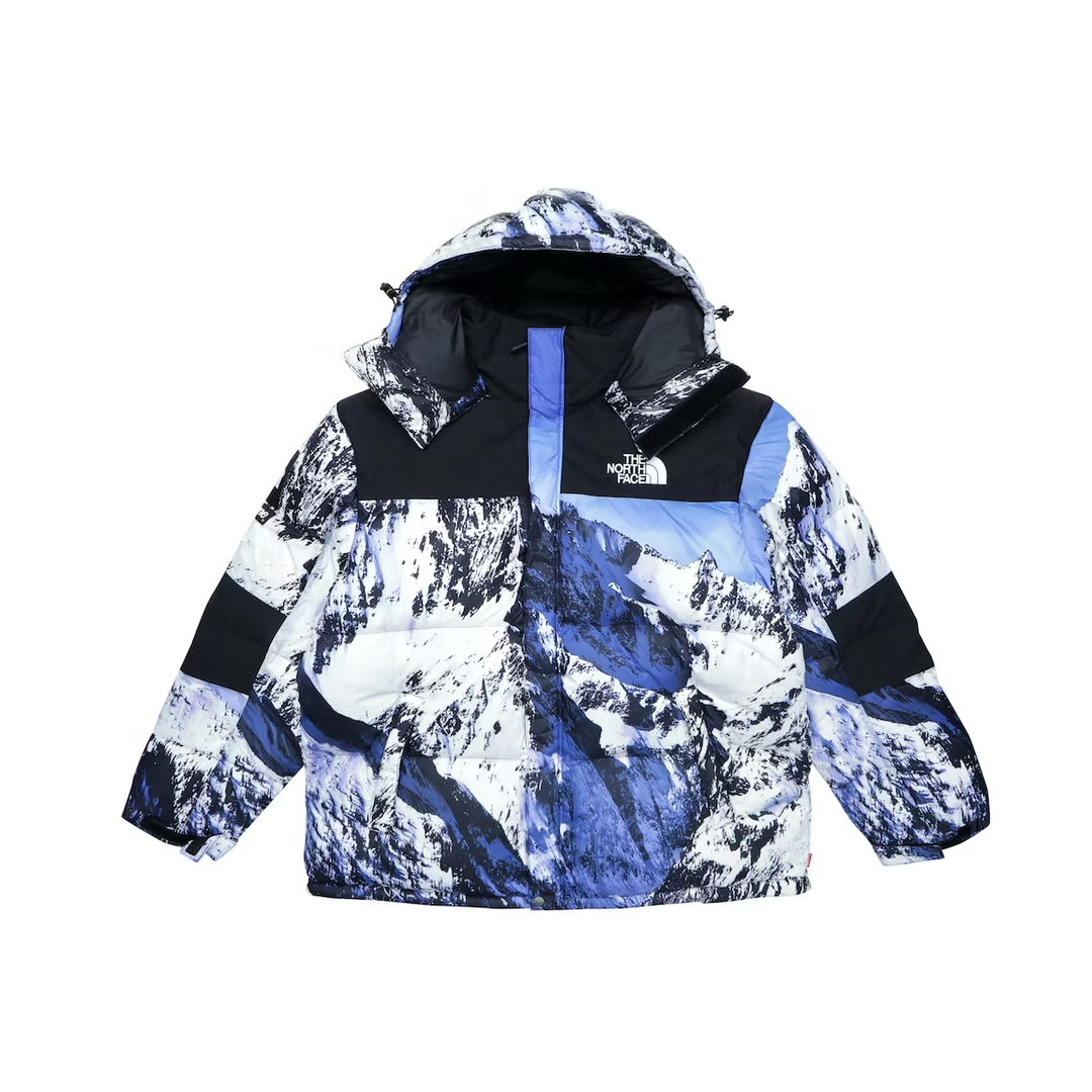 Supreme The North Face Mountain Baltoro Jacket Blue/White – Showroom LA