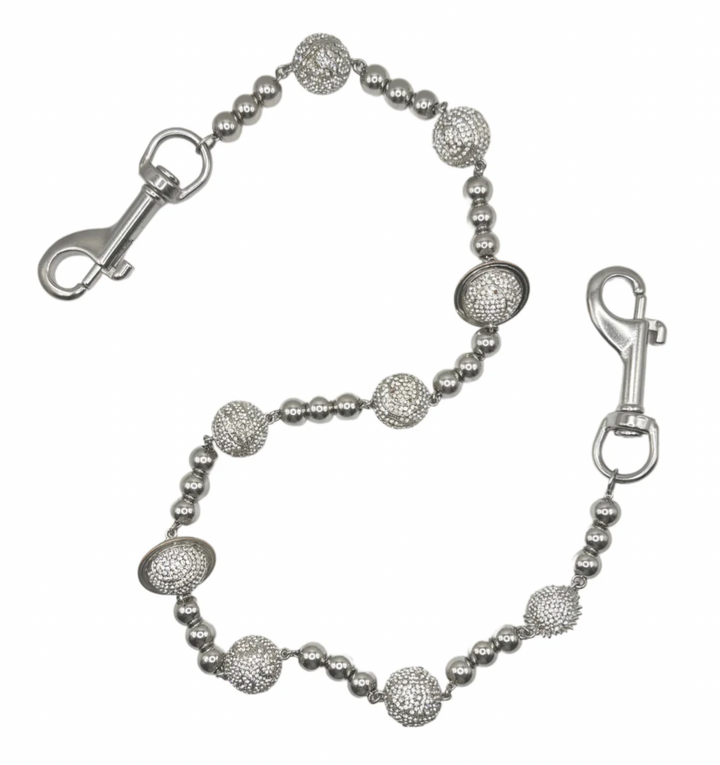 Starchain World 'Solar System' 26.5in Silver Wallet Chain