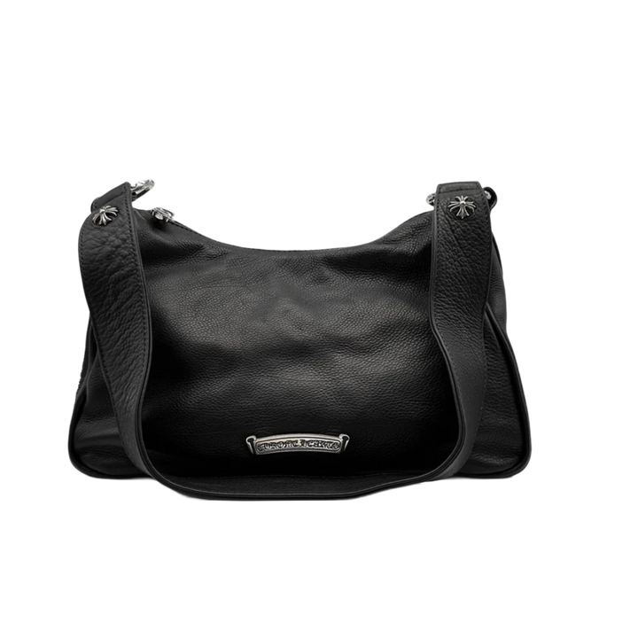Chrome Hearts 'Chicken Nugget' Small Black Leather Bag