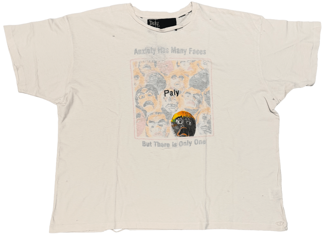 Paly 'Anxiety' Cream Tee