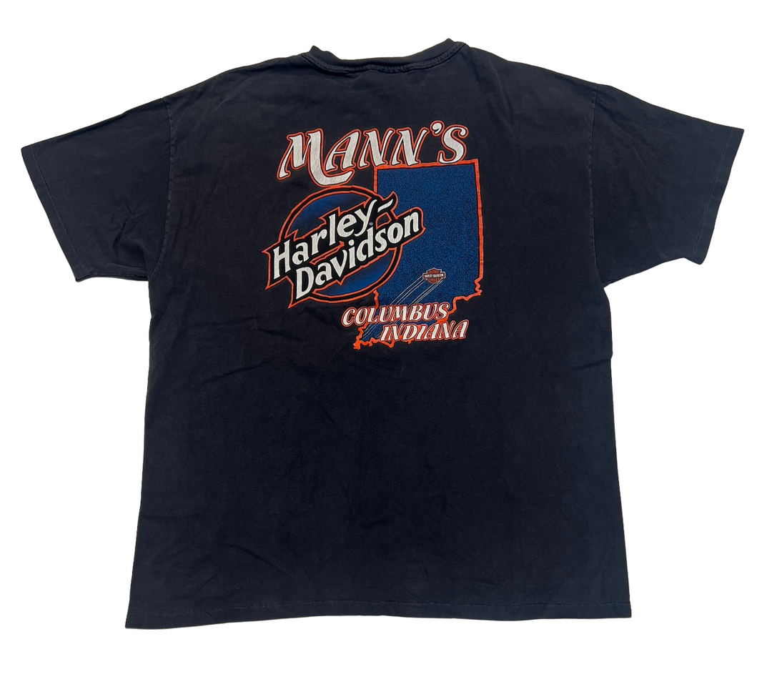 Harley Davidson 'Pumping Iron' Vintage Tee