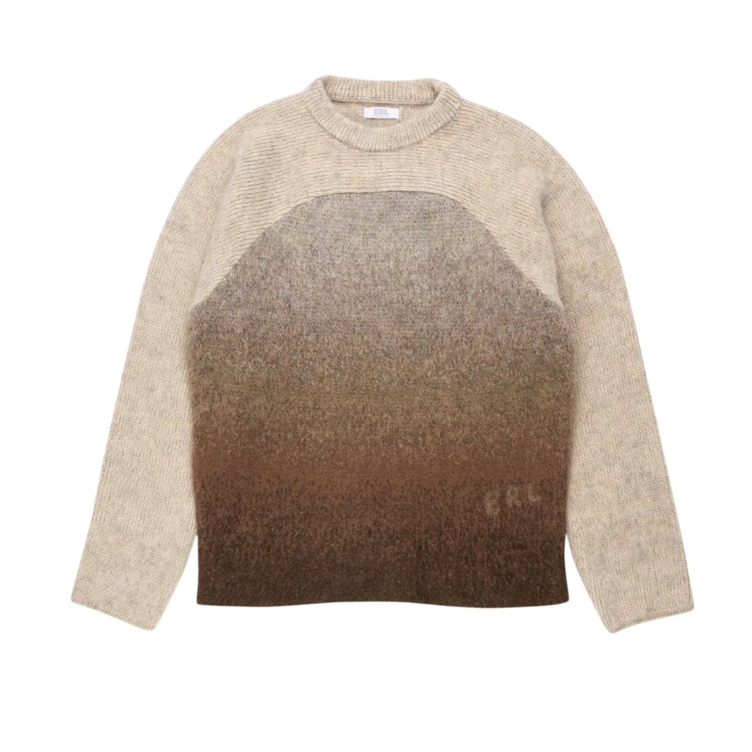 ERL 'Brown' Gradient Rainbow Sweater