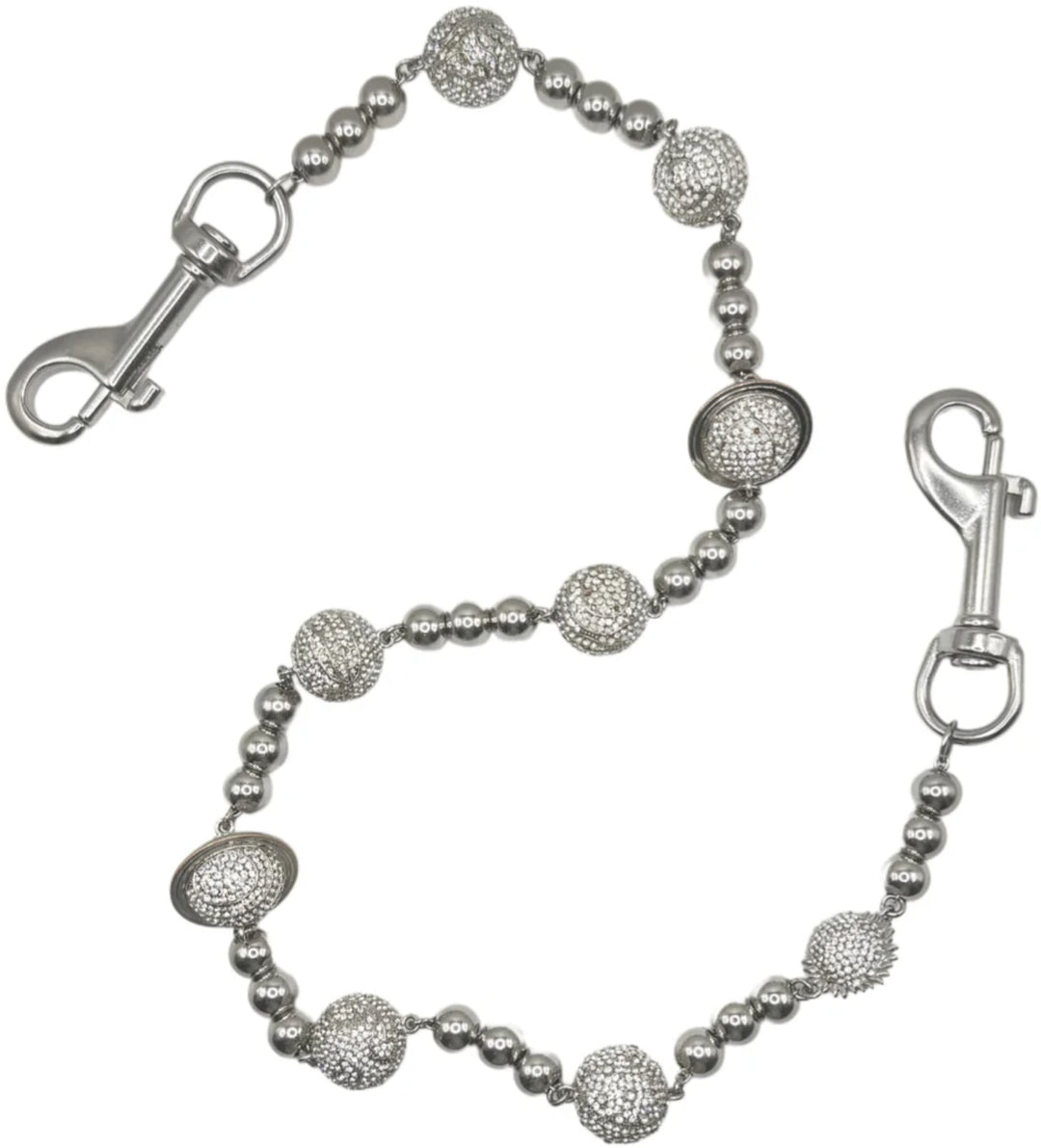 Starchain World 'Solar System' 26.5in Silver Wallet Chain